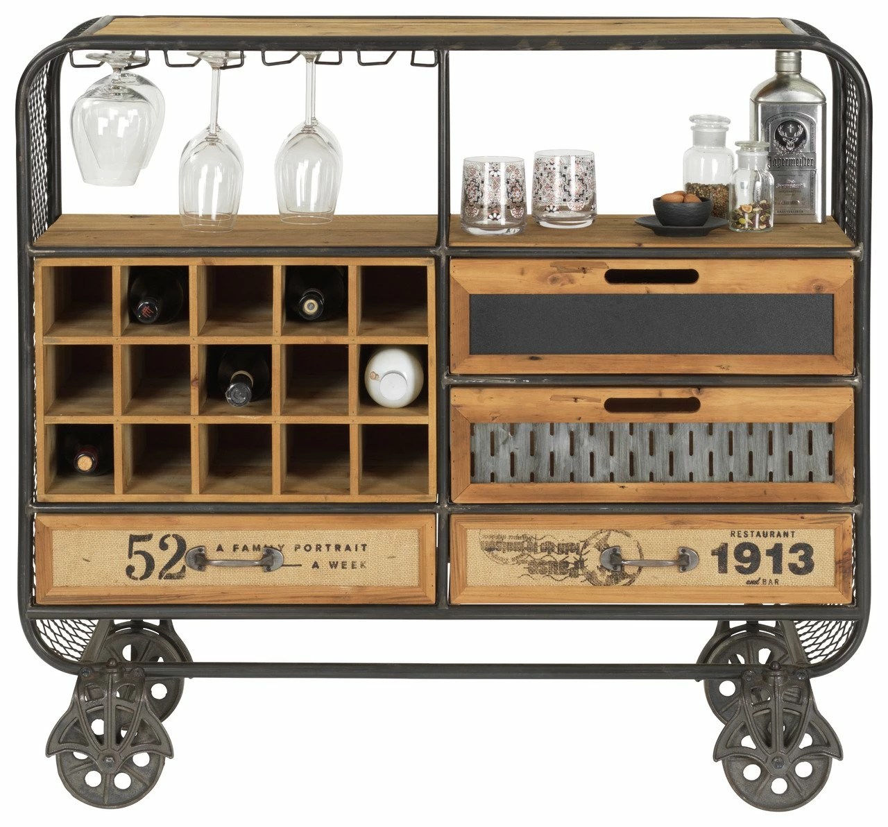 Landscape Roll-Kommode BORIS 4 Landscape Roll-Kommode BORIS – Bild 2