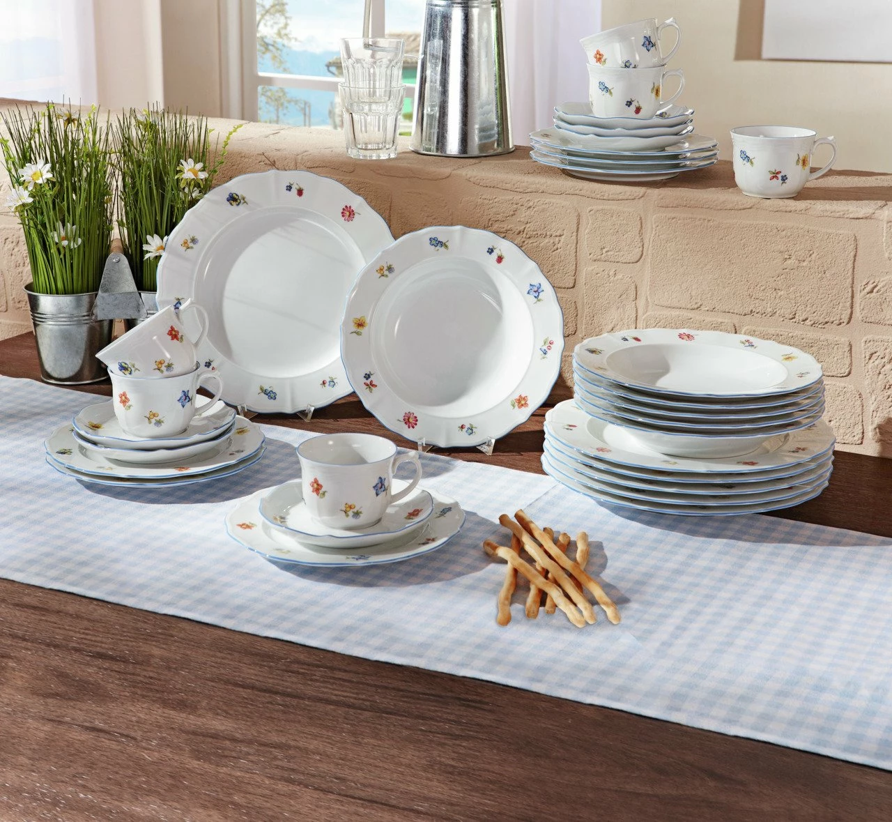 Seltmann Weiden Kombiservice 30-tlg. Sonate Nostalgie 5 Seltmann Weiden Kombiservice 30-tlg. Sonate Nostalgie – Bild 4