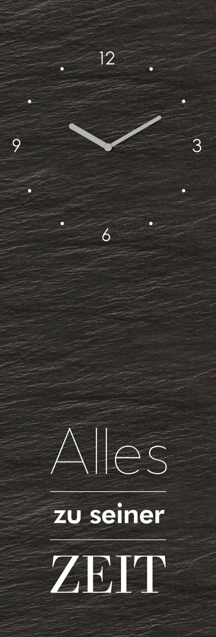 Euroart Glasuhr Alles Zu Seiner Zeit 20x60 3 Euroart Glasuhr Alles Zu Seiner Zeit 20x60