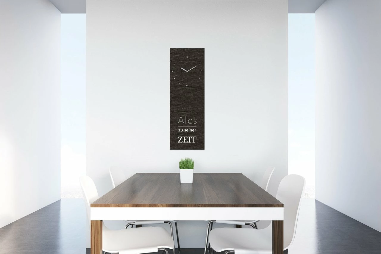 Euroart Glasuhr Alles Zu Seiner Zeit 20x60 4 Euroart Glasuhr Alles Zu Seiner Zeit 20x60 – Bild 2