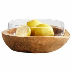 Leonardo Schale 28 Mit Teak TOSCANA