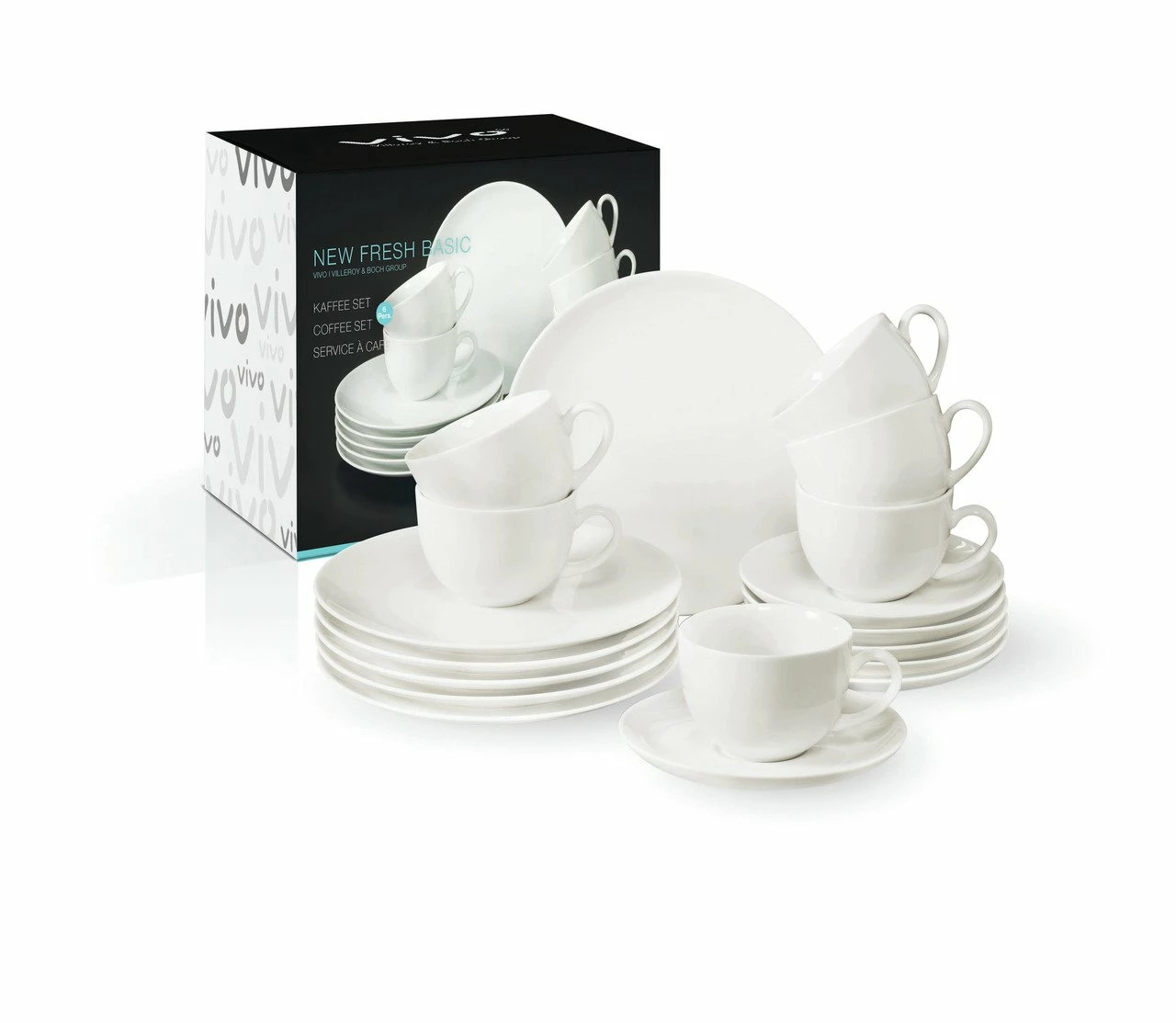 Vivo By Villeroy & Boch Kaffee-Set 18-tlg. NEW FRESH BASIC 4 Vivo By Villeroy & Boch Kaffee-Set 18-tlg. NEW FRESH BASIC – Bild 2