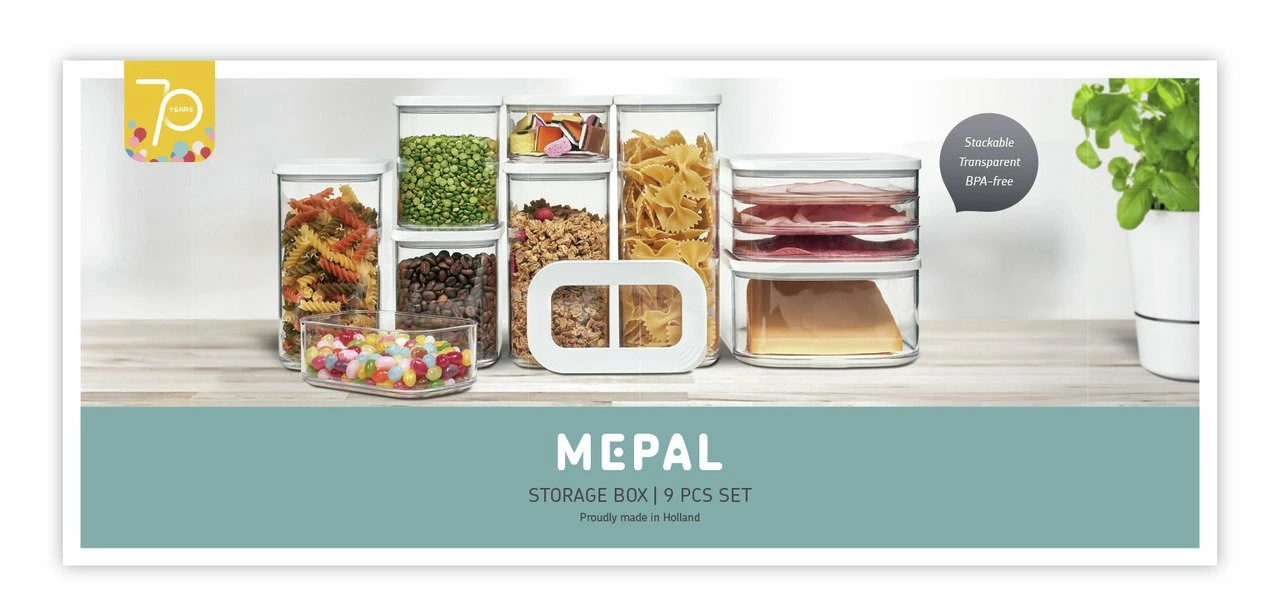 Mepal Vorratsdosen-Set Modula 9-tlg. 5 Mepal Vorratsdosen-Set Modula 9-tlg. – Bild 3