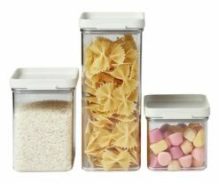 Mepal Vorratsdosen-Set 3-tlg. Omnia Weiß