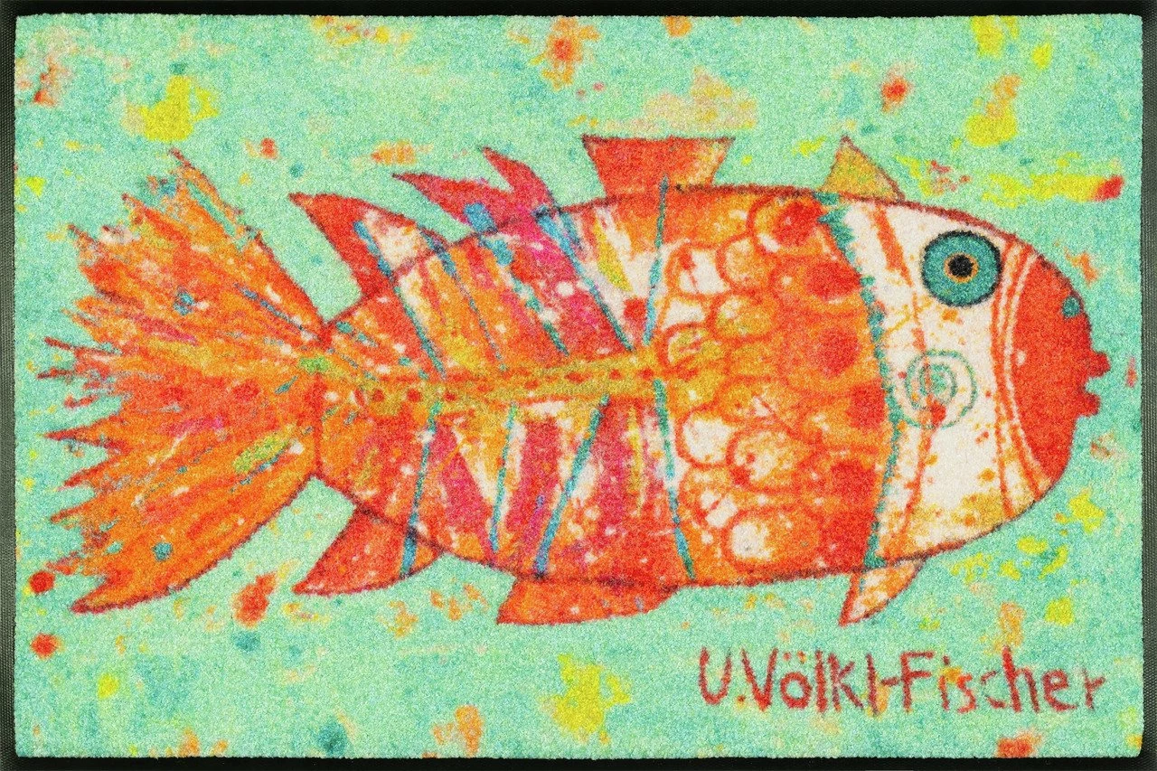 Kleen-Tex Fußmatte Funky Fish 3 Kleen-Tex Fußmatte Funky Fish