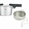 Fissler Schnellkochtopf 4,5 Liter VITAQUICK GREEN + Gratis Dämpfeinsatz 2 Fissler Schnellkochtopf 4,5 Liter VITAQUICK GREEN + Gratis Dämpfeinsatz -ZURBRUEGGEN Verkäufe 1271922 003