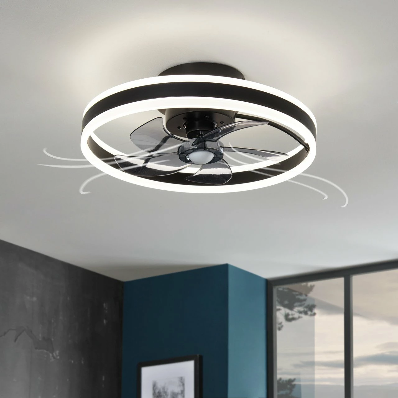 Zurbrüggen Deckenventilator BLACK WIDOW 4 Zurbrüggen Deckenventilator BLACK WIDOW – Bild 2