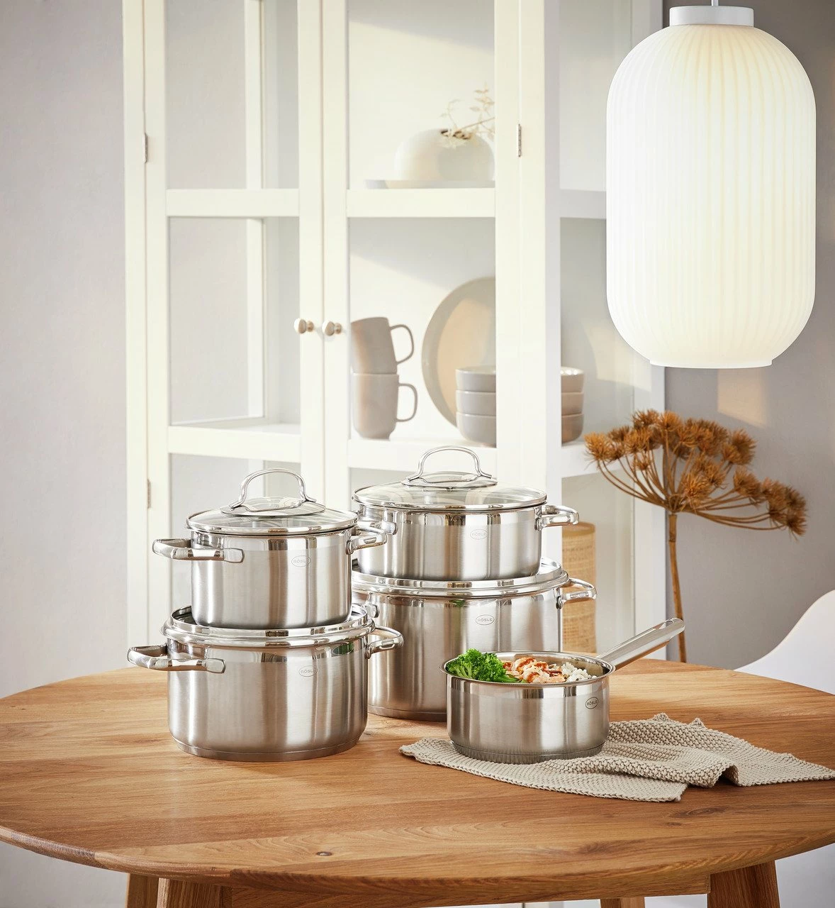 Rösle Topfset 5-tlg. ELEGANCE 4 Rösle Topfset 5-tlg. ELEGANCE – Bild 2