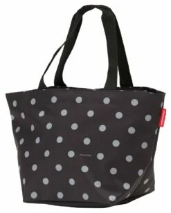 Reisenthel Shopper M DOTS BLACK GREY