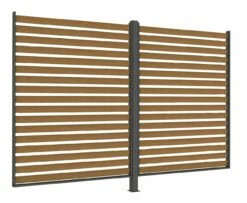 Zurbrüggen Sichtschutz Holzoptik SCHATTENMANUFAKTUR