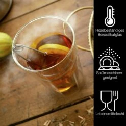 Moritz & Moritz Latte Macchiato Thermo-Gläser 4-tlg -ZURBRUEGGEN Verkäufe 1361024 003