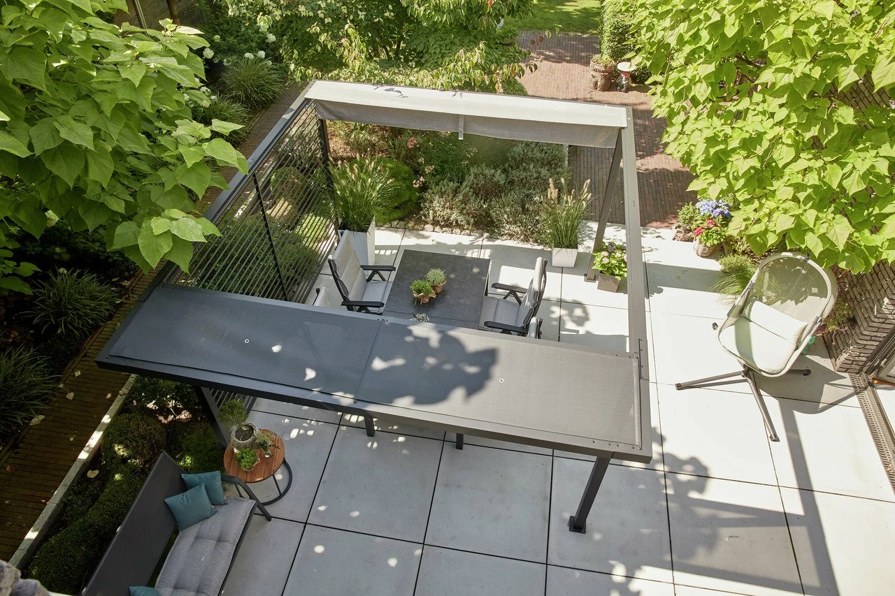 Zurbrüggen Pergola Faltdach SCHATTENMANUFAKTUR 9 Zurbrüggen Pergola Faltdach SCHATTENMANUFAKTUR – Bild 7